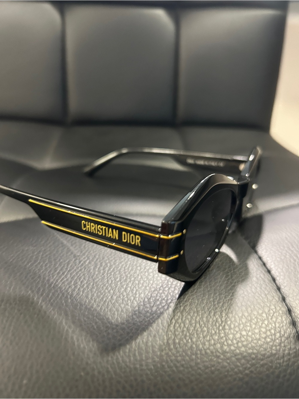 CD Black/Gold Sunglasses